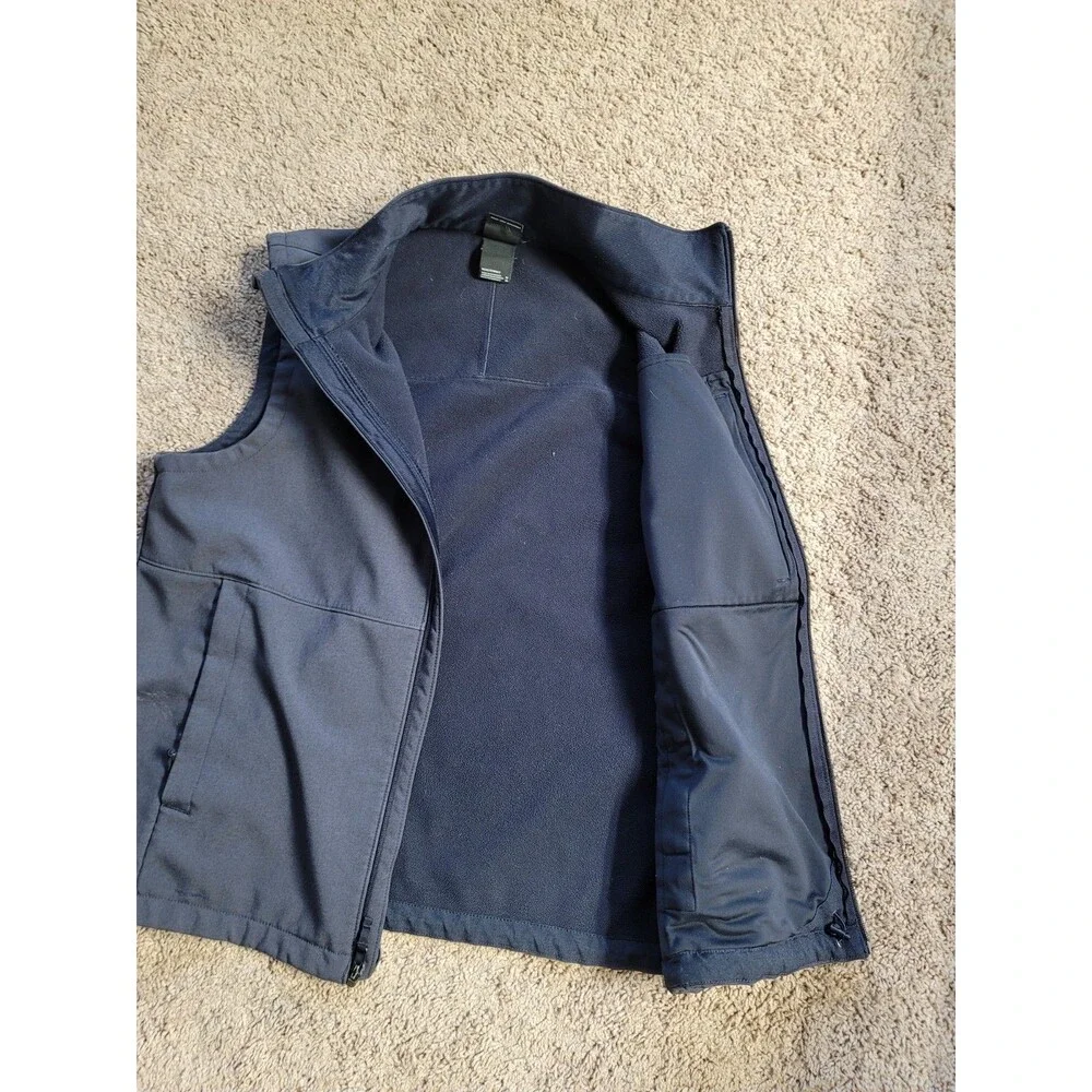 The North Face Apex Bionic Softshell Vest Mens XL Blue Windproof Windwall Jacket